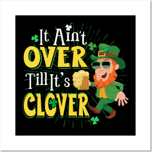 st patricks day funny Posters and Art